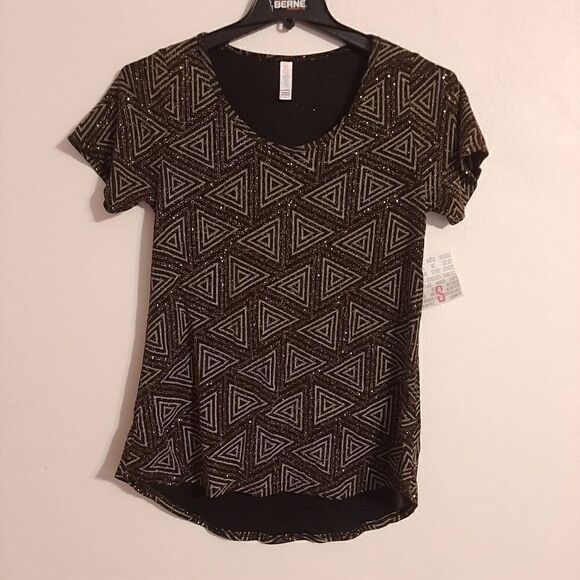 LuLaRoe small sparkly top  - Picture 1 of 3